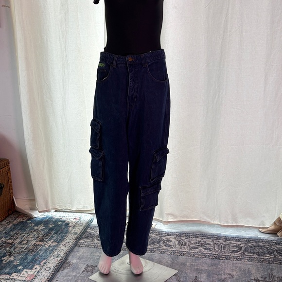 Empyre Denim - Empyre Dark Blue Women's Cargo/Skater Jeans